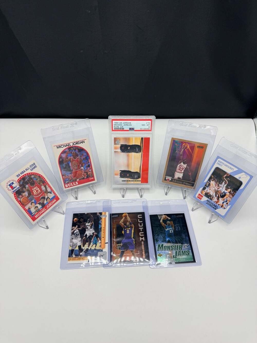 1994 Upper Deck Michael Jordan Rare Air PSA 8 Bundle with Extra Jordan’s Cards